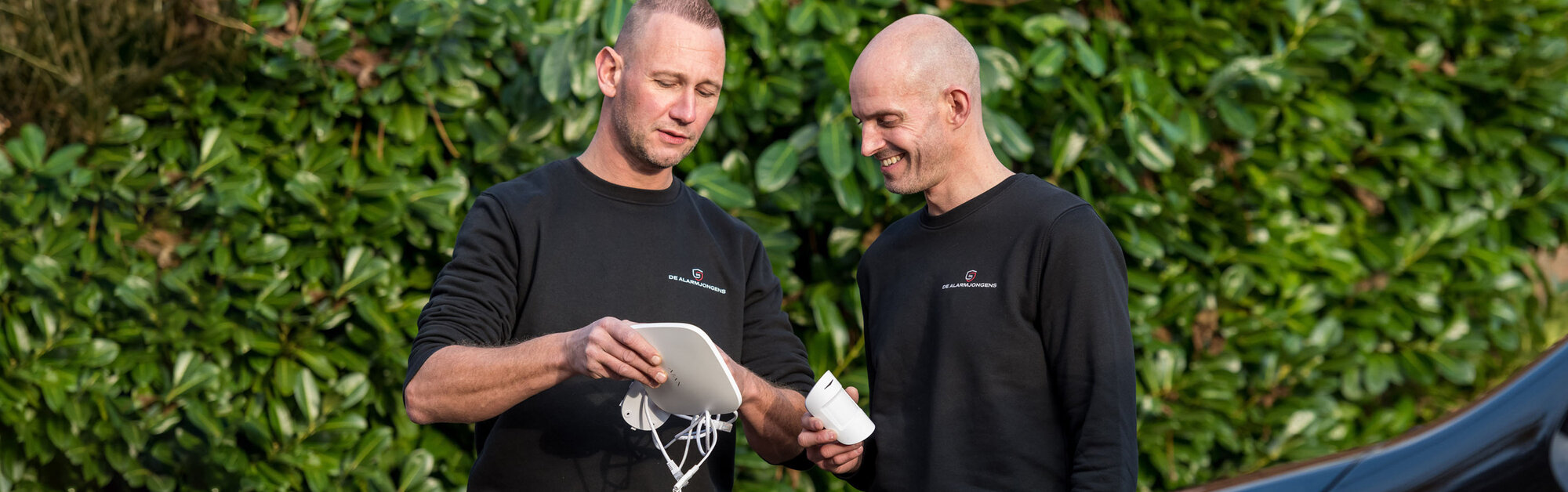 De Alarmjongens werken uitsluitend met alarmsystemen van Ajax Systems